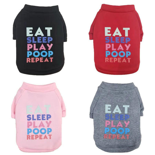 JMT-836874 Thickened Polyester Dog Sweater in Various Colors and Sizes
