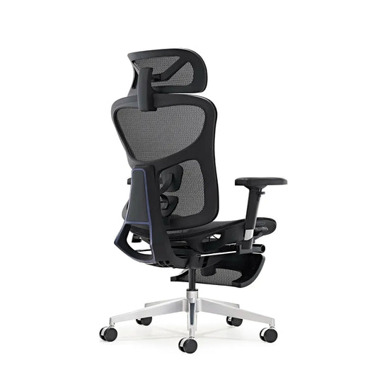 JMT-837002 Modern Ergonomic Office Chair with Swivel Function and Footrest for Managers and Executives