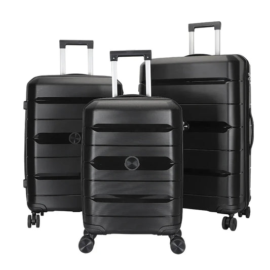 JMT-837130 Custom Waterproof Suitcase with Wheels - 20, 24, 28 Inch Carry-On Travel Luggage Set