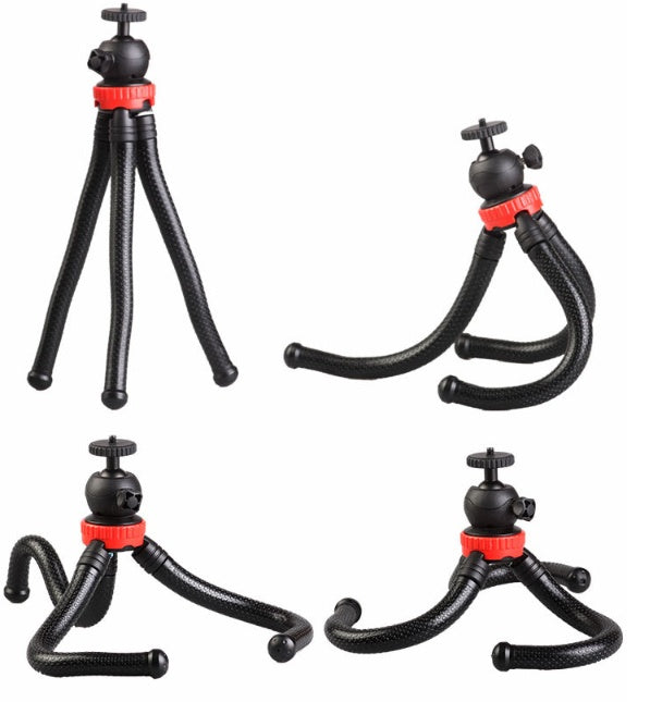 JMT-837258 Spherical Silicone Octopus Bracket for Desktop Use with Multi-Clip Options