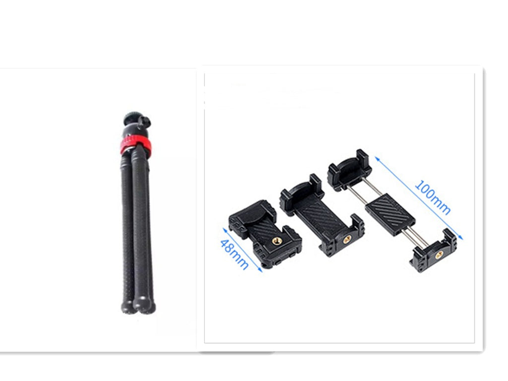 JMT-837258 Spherical Silicone Octopus Bracket for Desktop Use with Multi-Clip Options