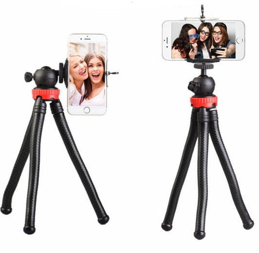 JMT-837258 Spherical Silicone Octopus Bracket for Desktop Use with Multi-Clip Options