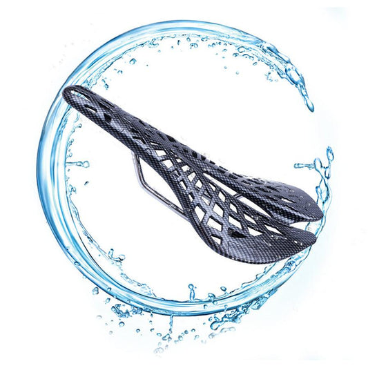 JMT-837322 Lightweight Carbon Fiber Hollow Saddle for Mountain and Road Bikes