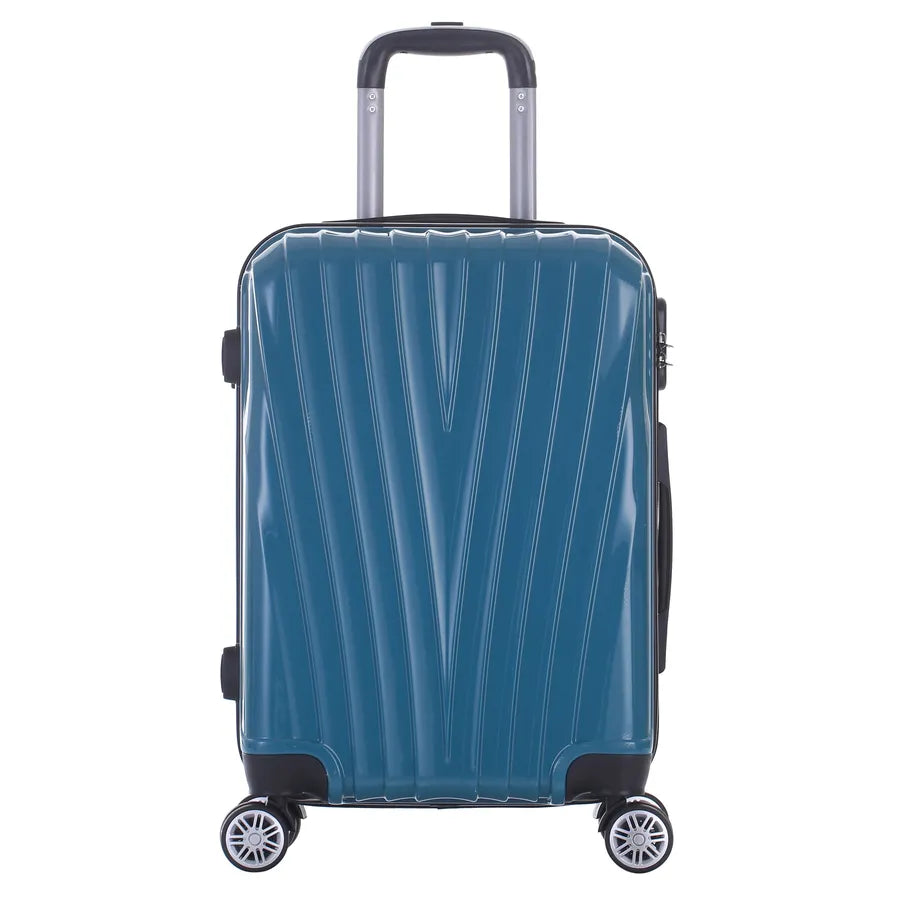 JMT-837450 Universal 20/24/28 Inch ABS+PC Trolley Luggage Suitcase with Smooth Wheels for Travel