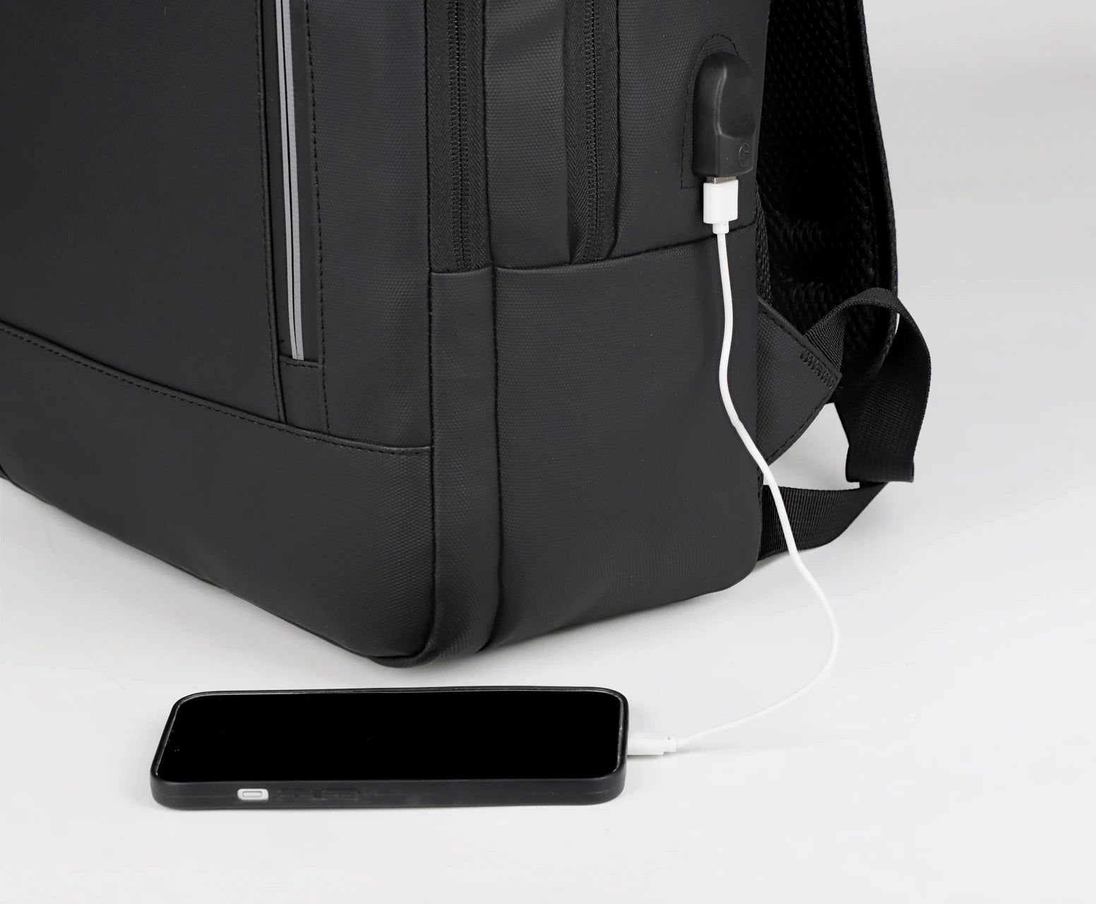 JMT-837578 Custom Logo Waterproof USB Laptop Backpack with Large Capacity for Travel and School Use