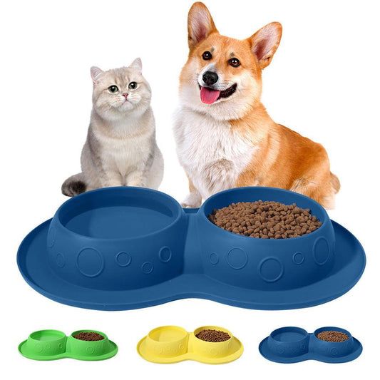 JMT-837578 Custom Non-Slip Silicone Waterproof Food & Water Mat for Pets
