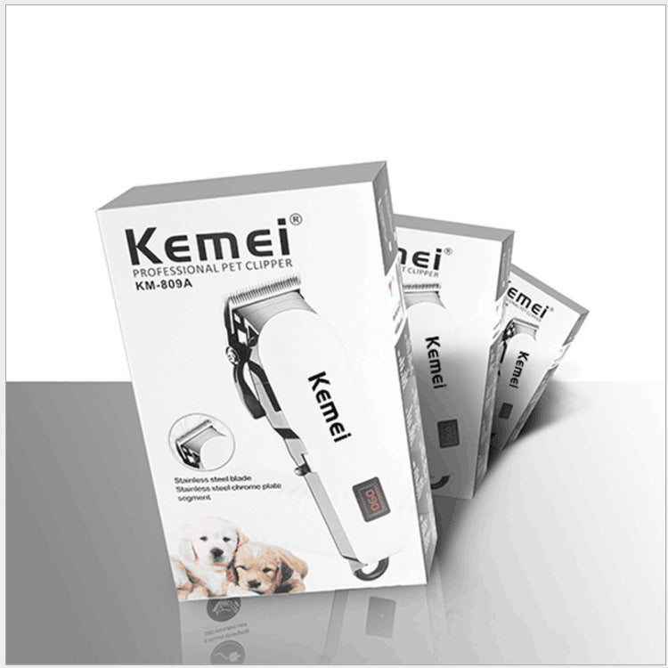 JMT-837642 Rechargeable Electric Pet Clipper Set with Washable Blades and Long Battery Life