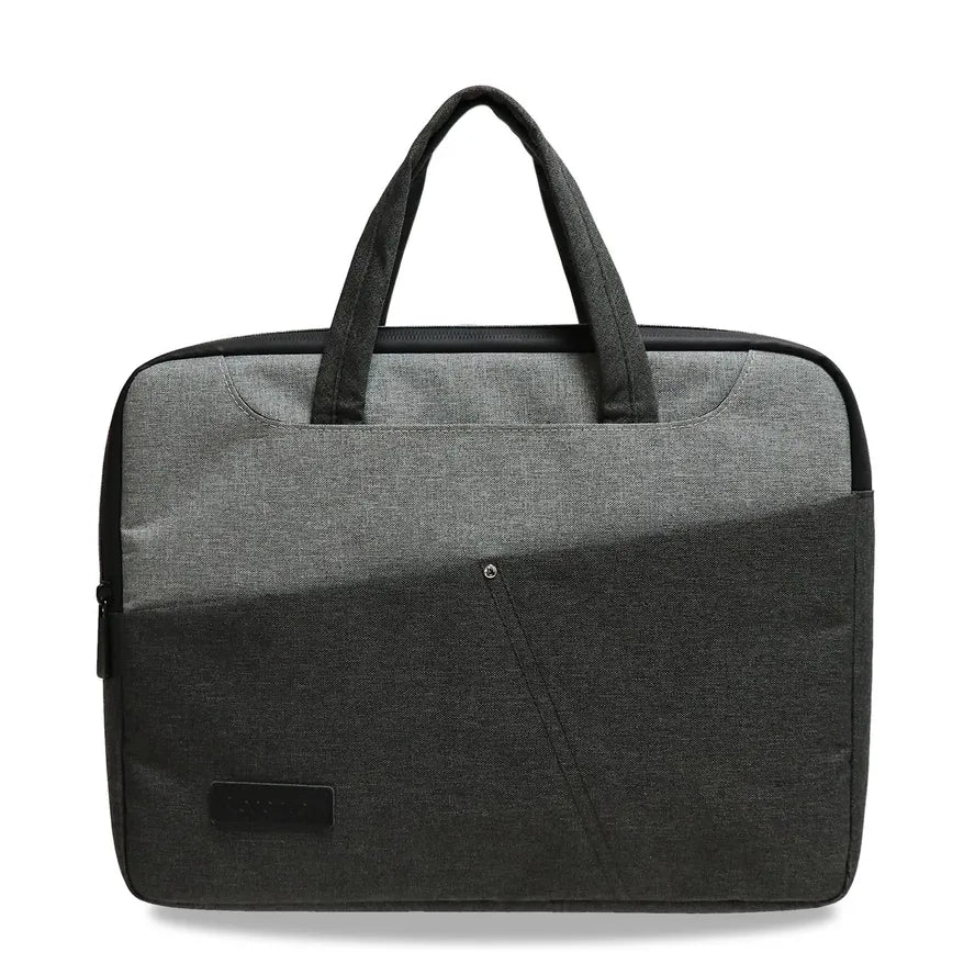 JMT-837898 Multifunctional Portable 15.6 Inch Laptop Tote Bag - Black Computer Case for Business Use