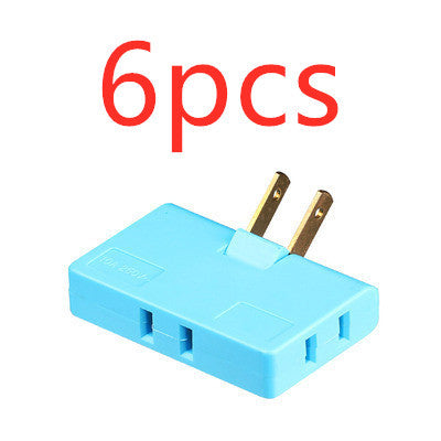 JMT-838026 Ultra-Thin Rotary Head Plug Converter - Universal Jack, Portable Design, Lightweight and Compact