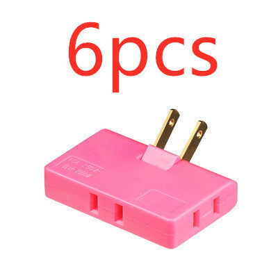 JMT-838026 Ultra-Thin Rotary Head Plug Converter - Universal Jack, Portable Design, Lightweight and Compact