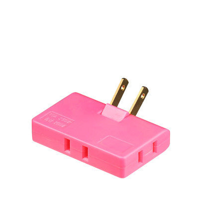 JMT-838026 Ultra-Thin Rotary Head Plug Converter - Universal Jack, Portable Design, Lightweight and Compact