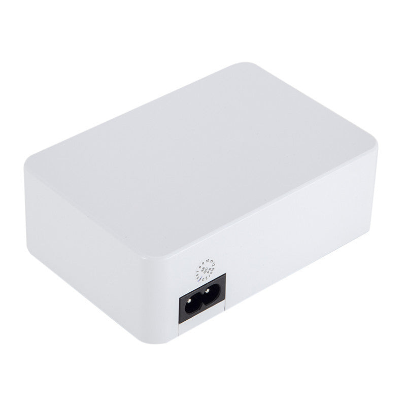 JMT-838090 5-Port USB Smart Quick Charge Charger with LCD Display and Automatic QC3.0 Recognition