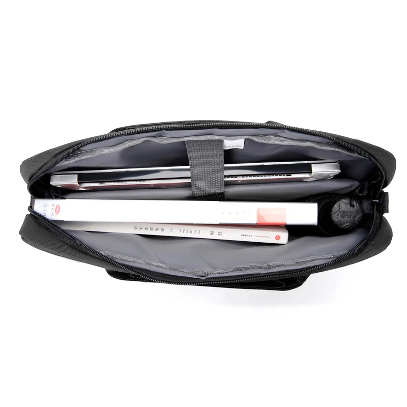 JMT-838218 Waterproof Shockproof Laptop Sleeve with Hidden Handle, Oxford Material Briefcase