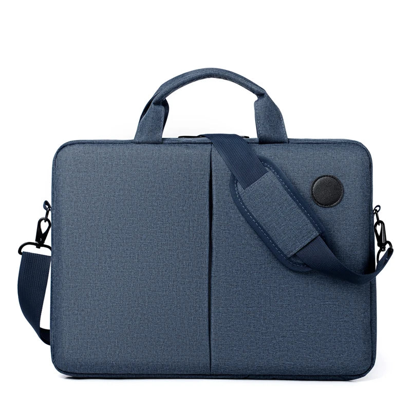 JMT-838218 Waterproof Shockproof Laptop Sleeve with Hidden Handle, Oxford Material Briefcase