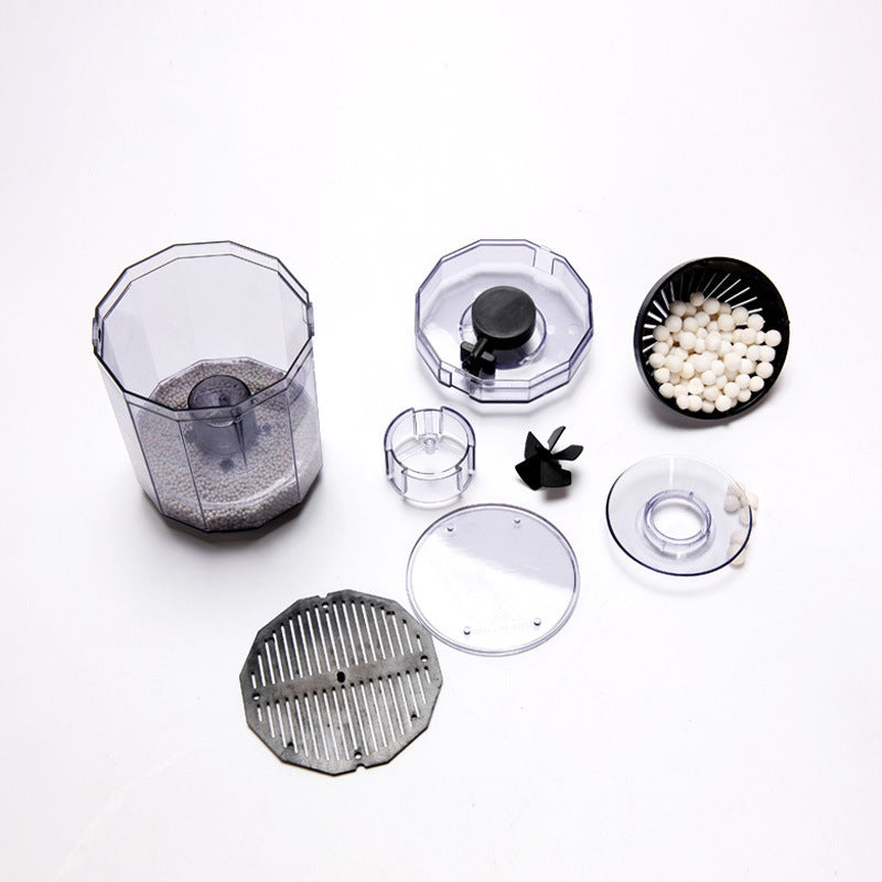 JMT-838730 Automatic Fecal Filter for Efficient Fish Tank Air Filtration System