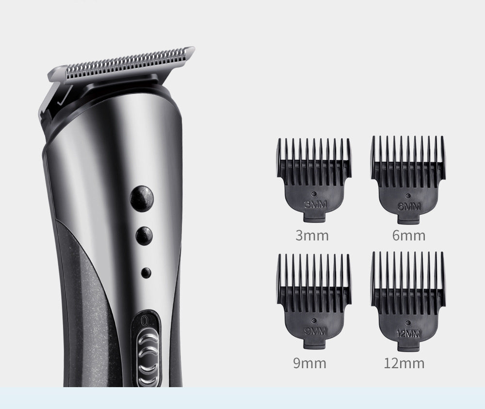 JMT-838794 Multi-Function Rechargeable Hair Clipper and Nose Hair Trimmer Set, Waterproof, 60 Min Runtime
