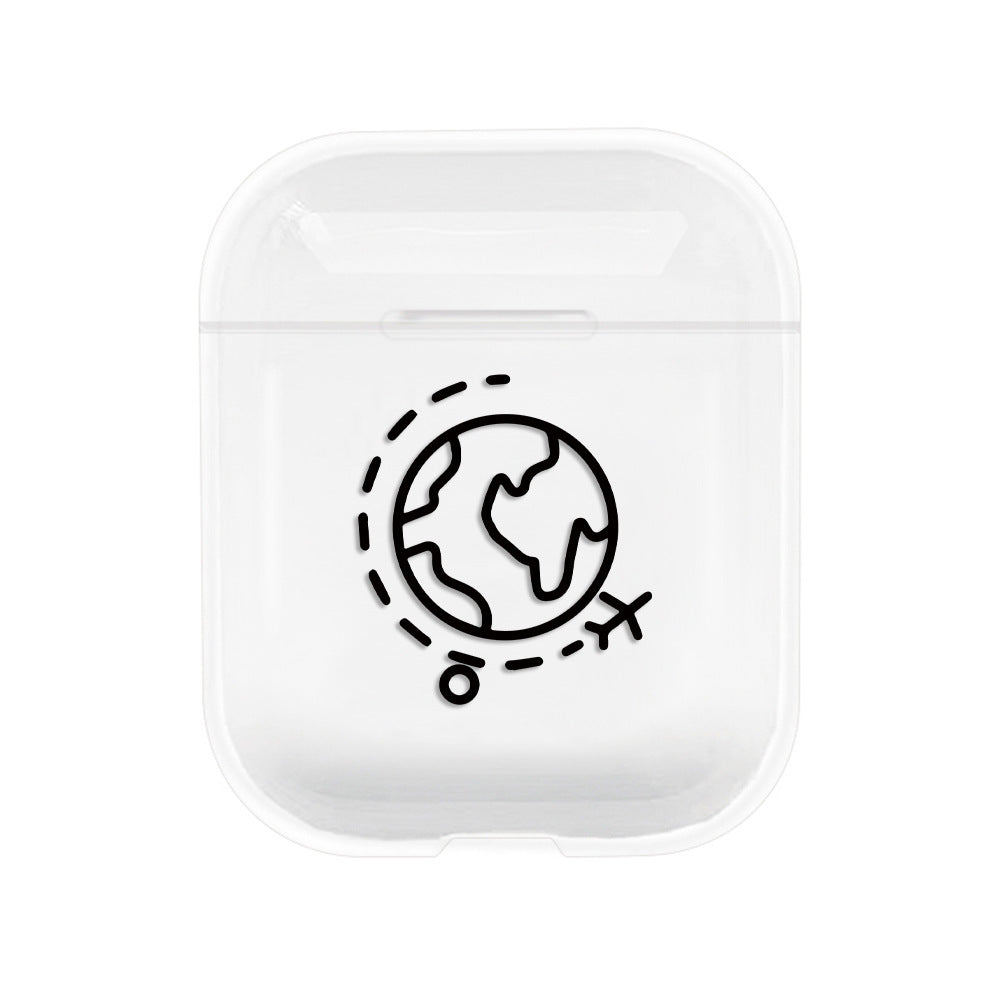 JMT-839370 Apple AirPods 1/2 Generation Anti-Fall Protective Bluetooth Headset Case