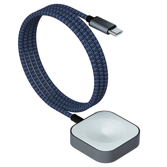 JMT-839370 Portable Magnetic Wireless Charger for Smart Watch - Fast Charging Type-C Cable for iWatch Series