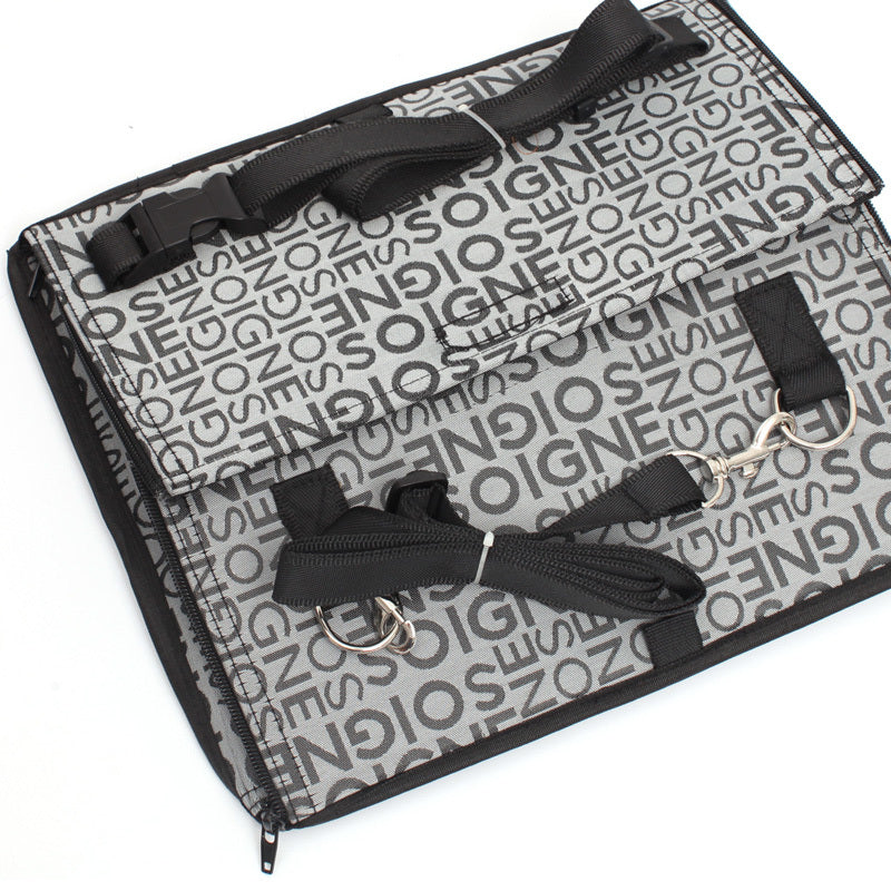 JMT-839562 Thickened Waterproof Double Layer Dog Car Seat Pad with Detachable Cashmere Lining