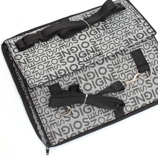 JMT-839562 Thickened Waterproof Double Layer Dog Car Seat Pad with Detachable Cashmere Lining