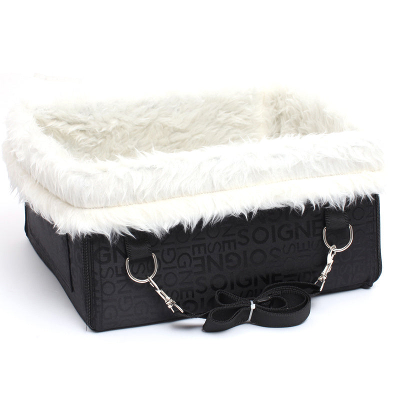 JMT-839562 Thickened Waterproof Double Layer Dog Car Seat Pad with Detachable Cashmere Lining