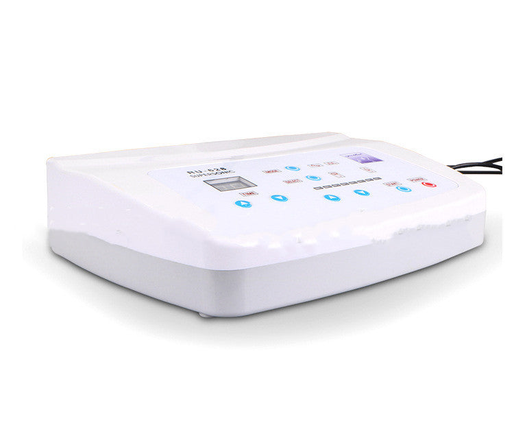 JMT-839690 Double-Head Ultrasonic Facial Beauty Equipment with Flat and Eye Operation Heads