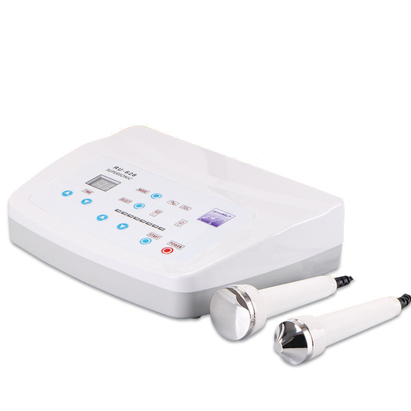 JMT-839690 Double-Head Ultrasonic Facial Beauty Equipment with Flat and Eye Operation Heads