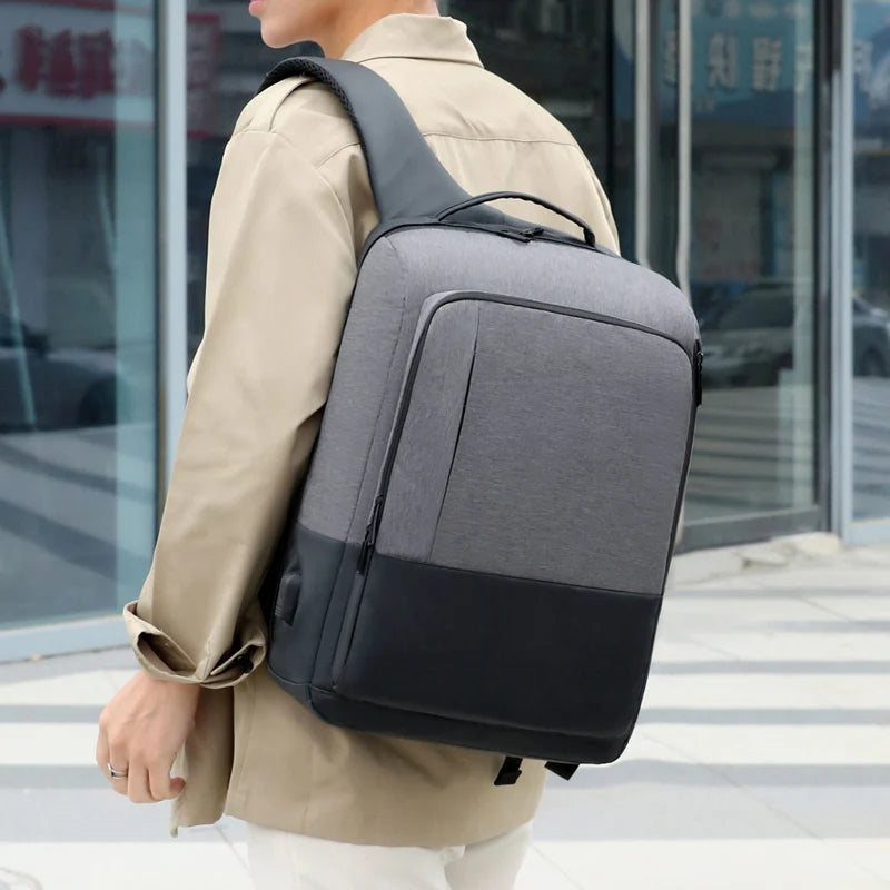 JMT-839882 Versatile Large Capacity Laptop Backpack with USB Charging for Business, Travel, and Daily Use