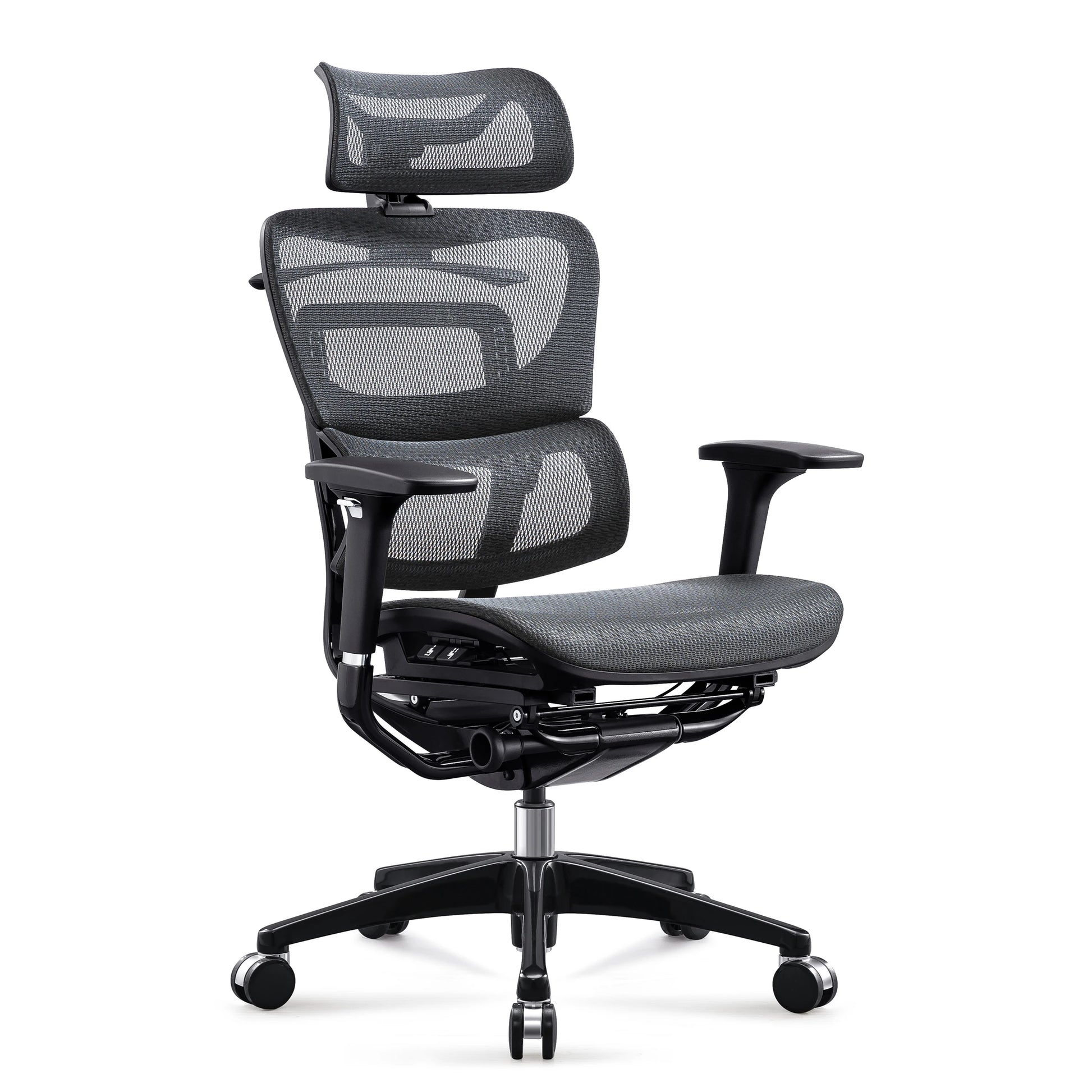 JMT-840010 Ergonomic Full Mesh High Back Executive Office Chair with 3D Armrests and Swivel Function