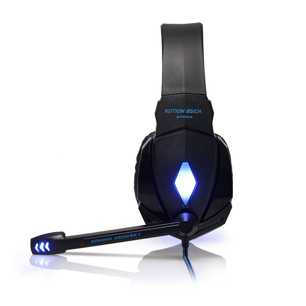JMT-840202 Wired Gaming Headset with Microphone - G9000 Headphones for PS4, PC, and Mobile Devices