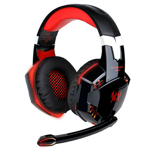 JMT-840202 Wired Gaming Headset with Microphone - G9000 Headphones for PS4, PC, and Mobile Devices