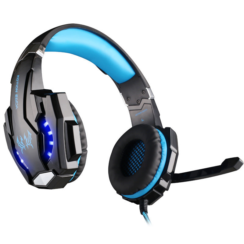 JMT-840202 Wired Gaming Headset with Microphone - G9000 Headphones for PS4, PC, and Mobile Devices