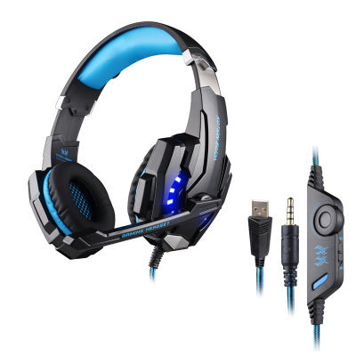 JMT-840202 Wired Gaming Headset with Microphone - G9000 Headphones for PS4, PC, and Mobile Devices