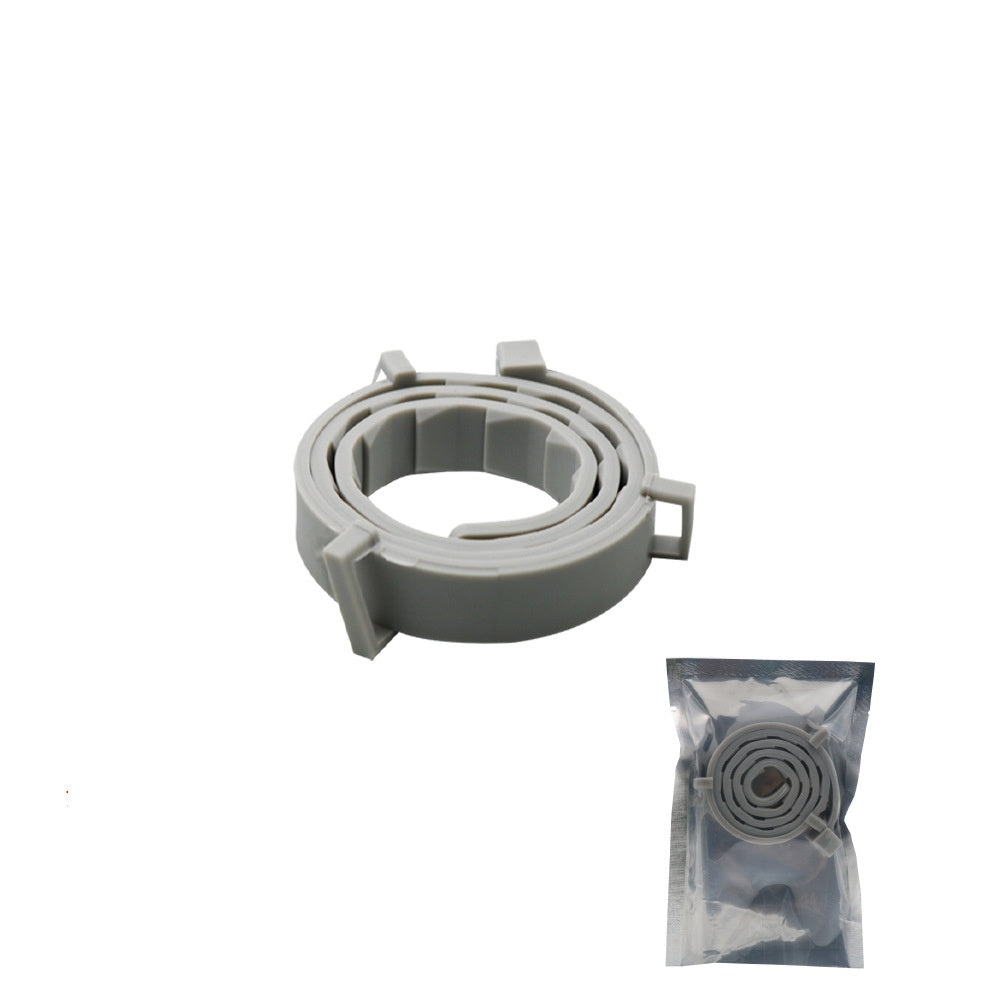 JMT-840522 Pet Deworming Collar - Adjustable 65cm & 38cm in Blue, Purple, Grey, Orange