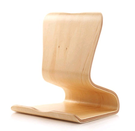 JMT-840714 Bamboo Wood Adjustable Tablet and Phone Stand for iPad and Mobile Devices