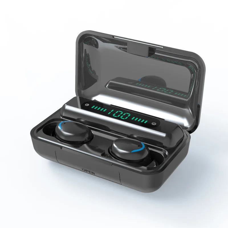 JMT-841034 Wireless TWS 5.1 Earbuds with Charging Box and Built-in Microphone for Sports