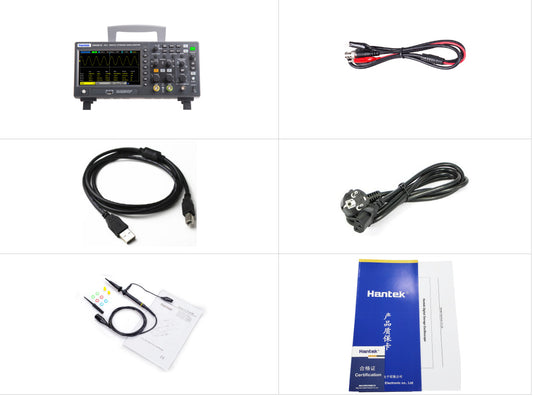 JMT-841354 Digital Storage Oscilloscope DSO2D10 with Built-in Signal Generator for Accurate Waveform Analysis