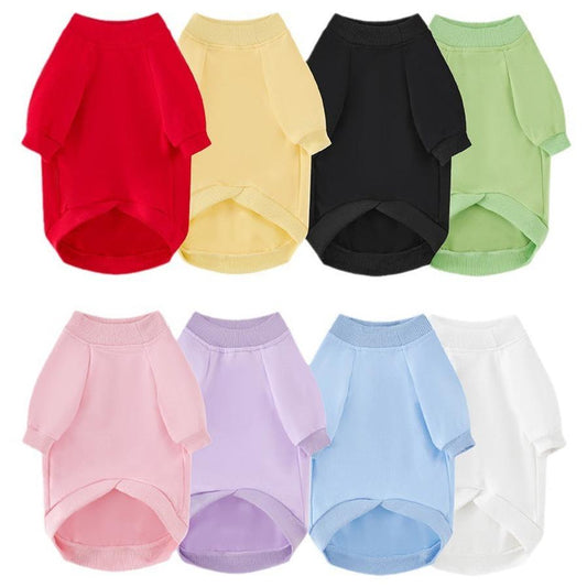 JMT-841482 Cozy Cotton Pullover Sweater for Pets - Various Colors and Sizes Available