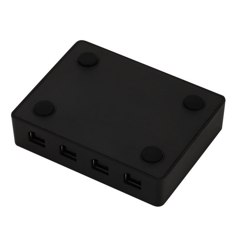 JMT-841674 4-Port USB 2.0 Sharing Switch Box for Printer and Scanner Access