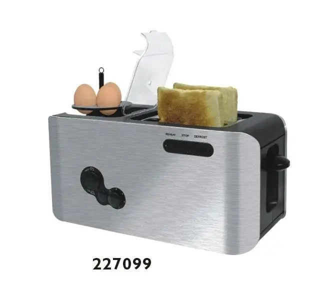 JMT-841802 2-in-1 Breakfast Set with Toaster and Cooking Surface