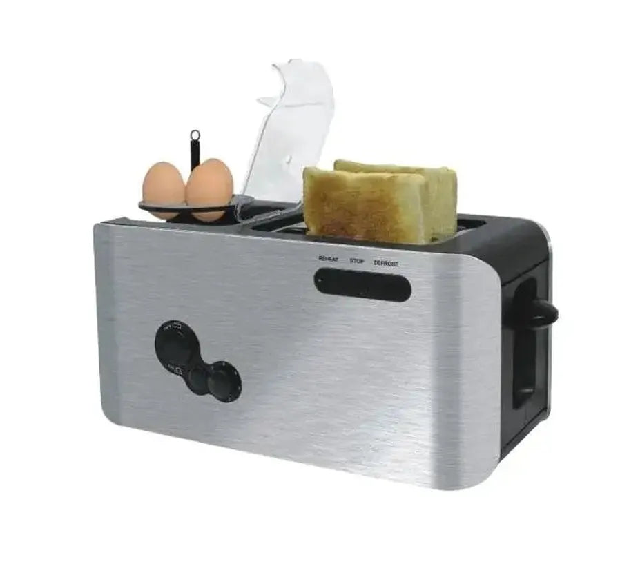 JMT-841802 2-in-1 Breakfast Set with Toaster and Cooking Surface