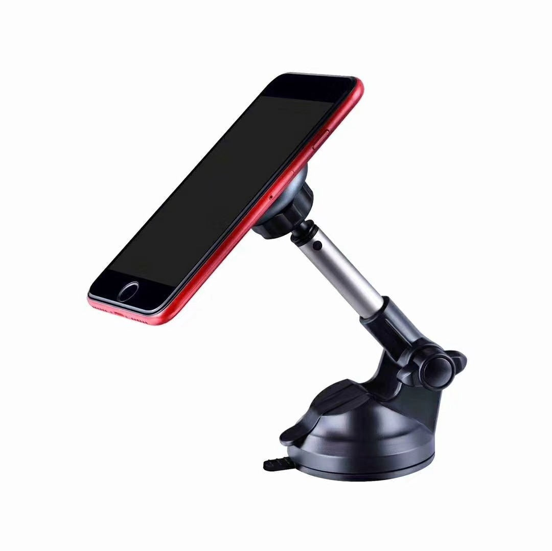 JMT-841866 360-Degree Rotating Suction Cup Telescopic Magnet Phone Holder for Cars, Home, and Office