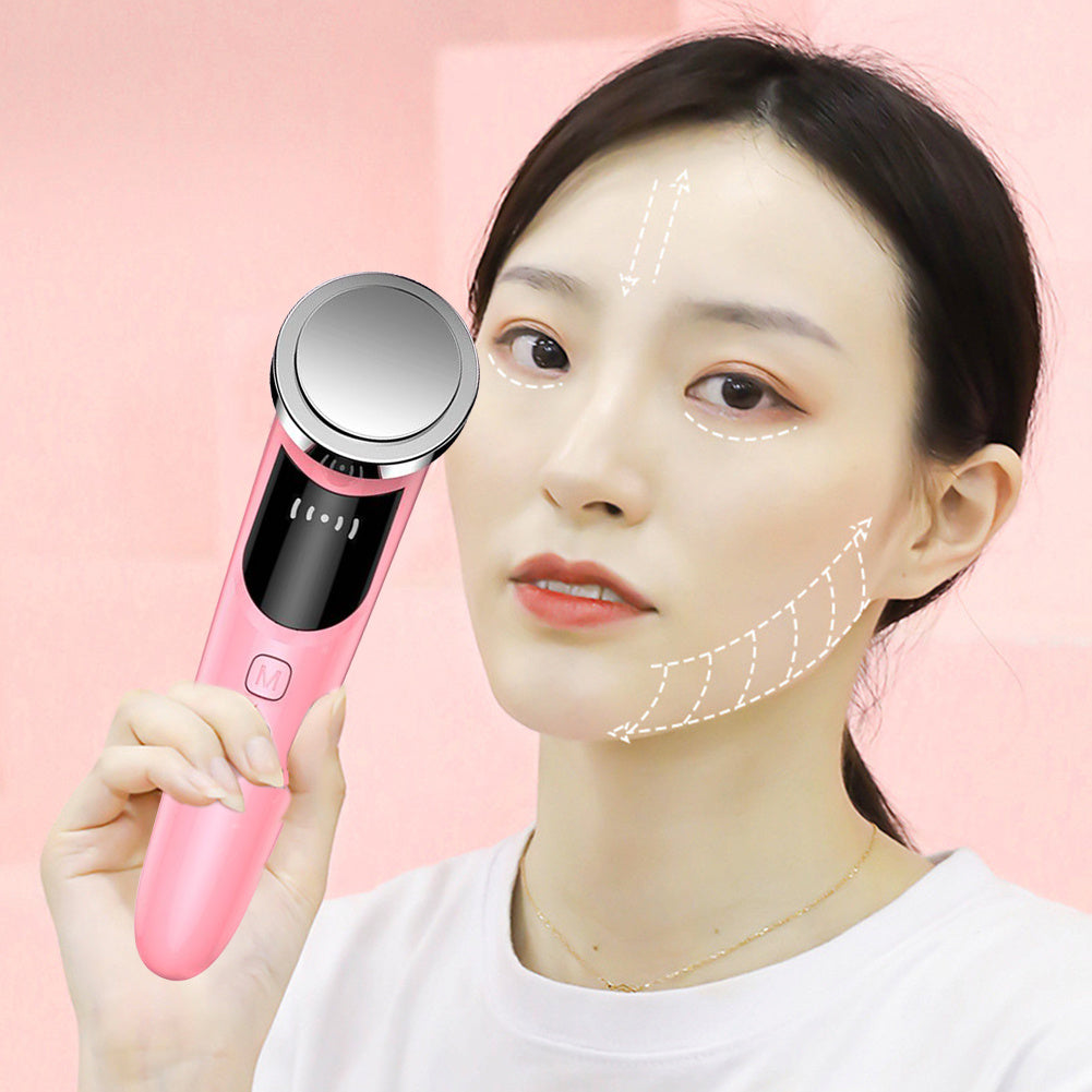 JMT-841994 Warm Skin Rejuvenation Facial Massager with Vibration and IPL Technology
