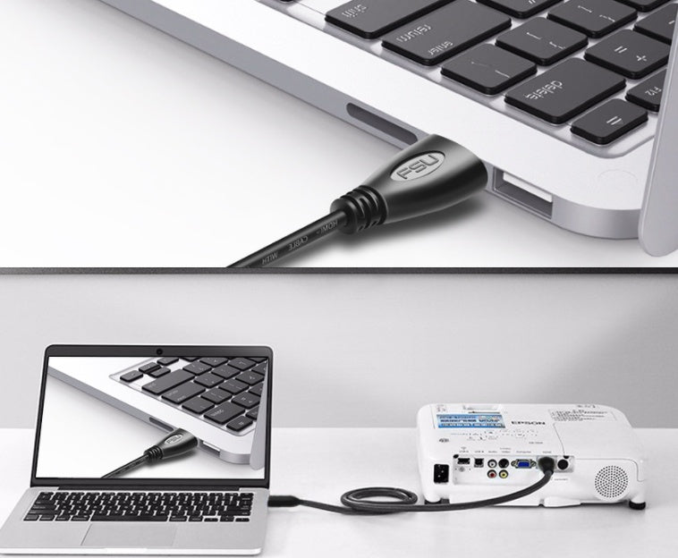 JMT-842186 HDMI HD 1.4V Cable for Computers and TVs - Flexible Lengths from 0.5m to 20m, Oxygen-Free Copper Material
