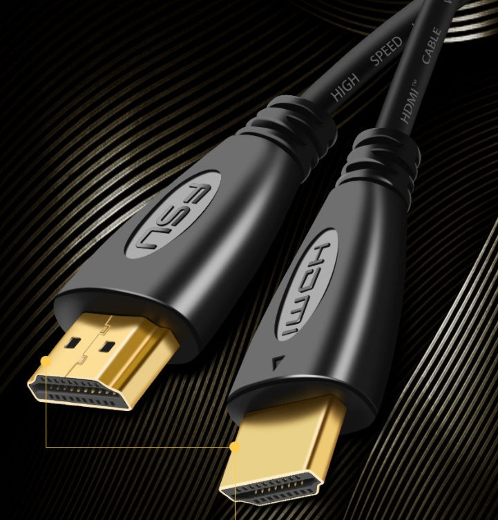 JMT-842186 HDMI HD 1.4V Cable for Computers and TVs - Flexible Lengths from 0.5m to 20m, Oxygen-Free Copper Material