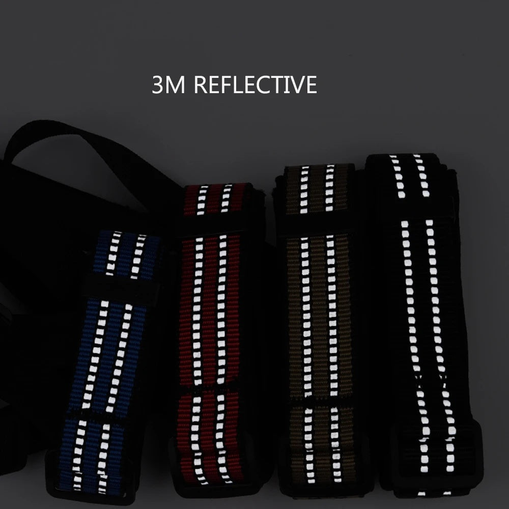 JMT-842186 Reflective Adjustable Muzzle for Medium to Large Dogs - Ideal for Siberian Huskies and Golden Retrievers