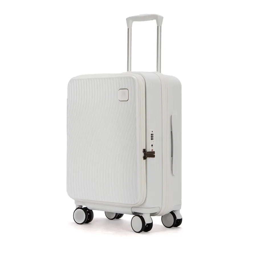 JMT-842570 Durable Hard Shell ABS Luggage Set with 4 Pack Travel Suitcases for Easy Mobility