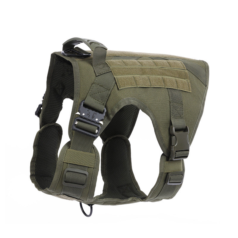 JMT-842634 Tactical Nylon Pet Vest with Quick Release Buckle and Breathable Mesh Design