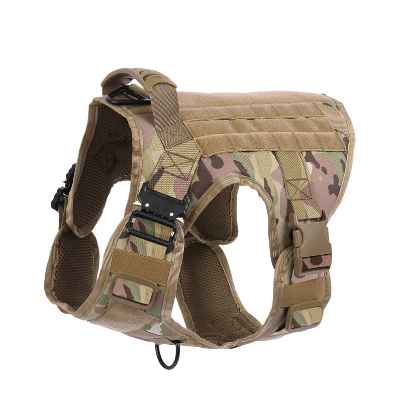 JMT-842634 Tactical Nylon Pet Vest with Quick Release Buckle and Breathable Mesh Design