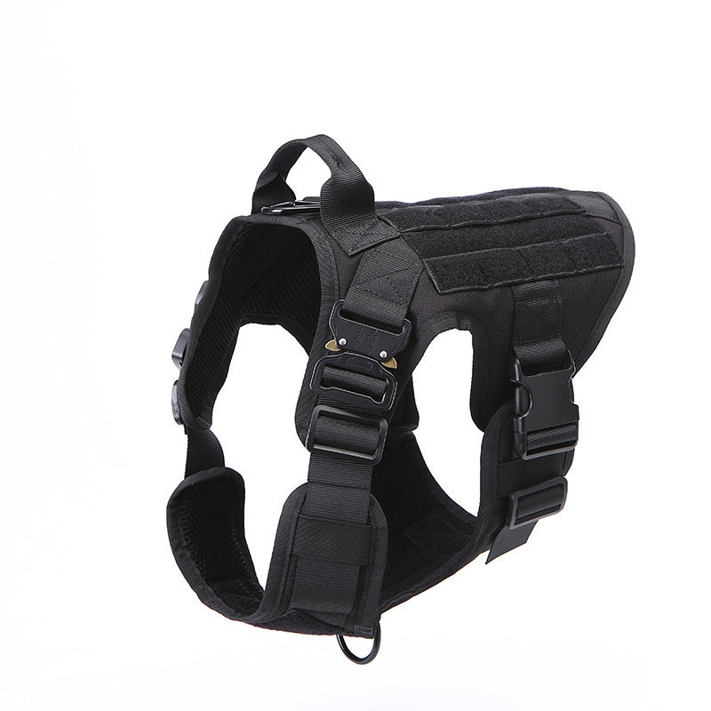 JMT-842634 Tactical Nylon Pet Vest with Quick Release Buckle and Breathable Mesh Design